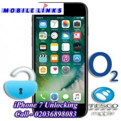 iPhone 7 Unlocking - O2/Tesco UK Network